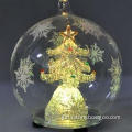 Christmas LED Clear Ball, Color-changing Glass Ball for Christmas Gift